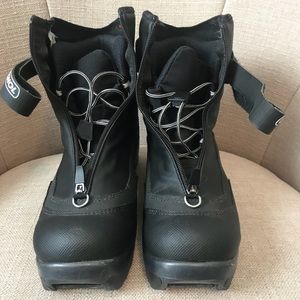 Black Rossignol EB X3 Cross Country Ski Boots 39